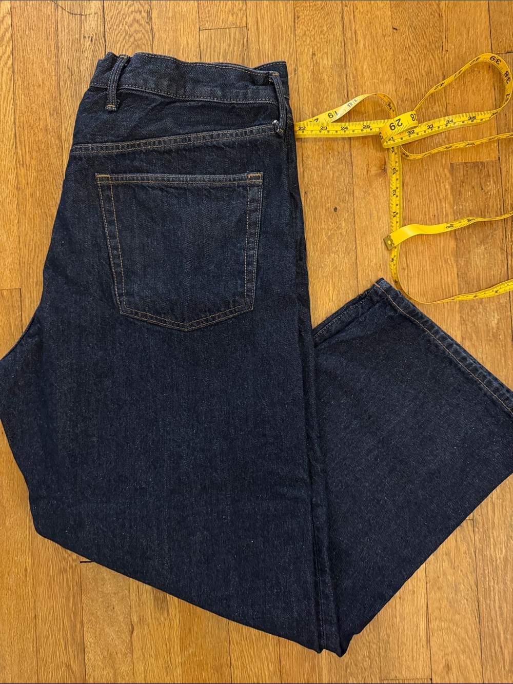 GAP Men's Dark Blue Relaxed Fit Jeans